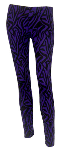 LEGGINGS CEBRA MORADA